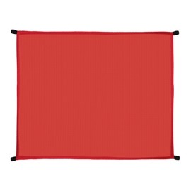 CAPASTEC レジャーシート ピクニックシート 1～2人用 100x140cm 防水 収納袋付き ピクニックマット コンパクト お花見 ビーチ キャンプ 遠足 運動会 アウトドア 赤