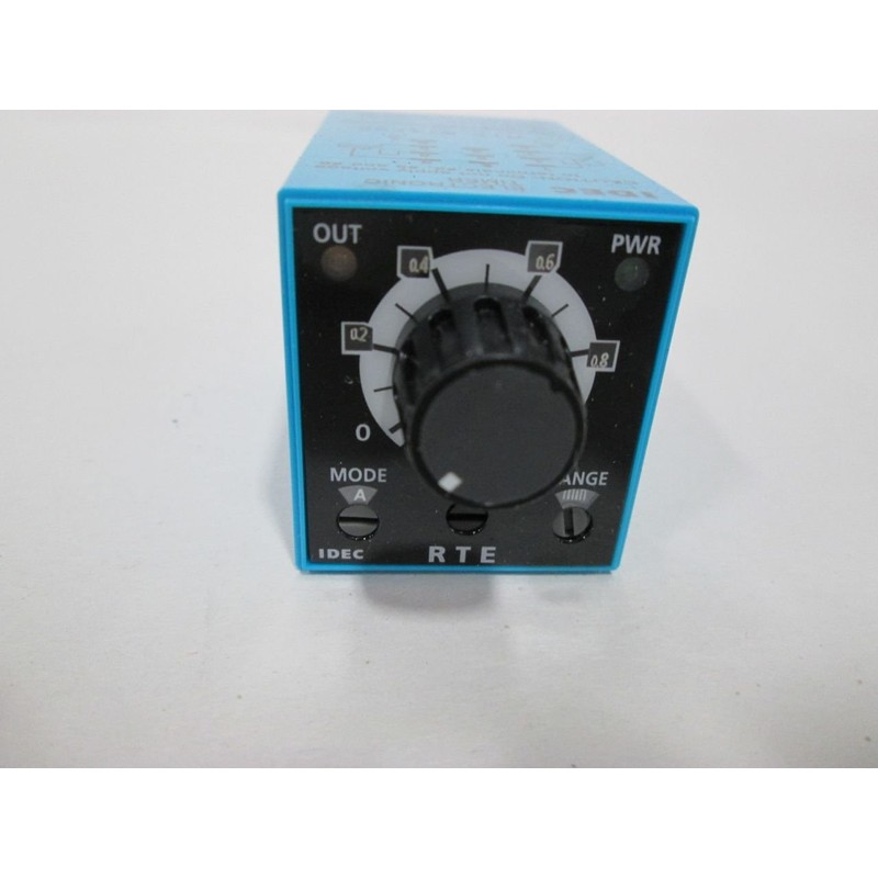 New IDEC RTE-B1AF20 Relay 0-1MIN Electronic Timer 100-240V-AC D316308