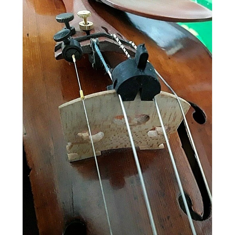 Meisel Tourte Violin Mute - Violin Shaped, Rubber, Meisel #5463