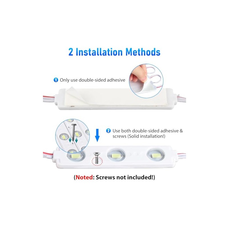 Linkstyle 12V LED Van Interior Light Kit, Cargo Work Light,