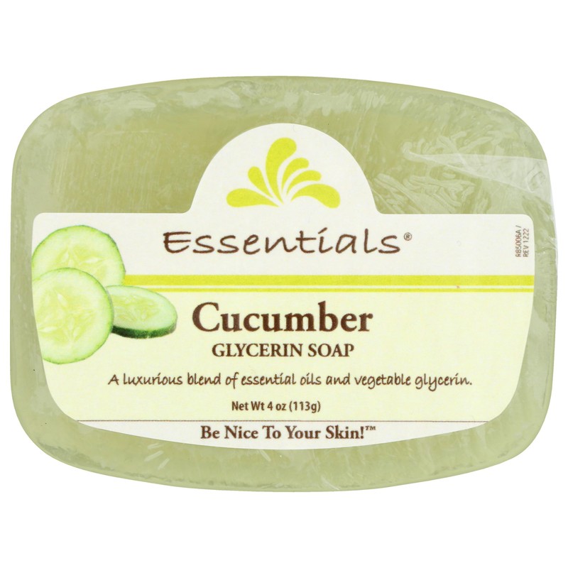 Clearly Natural Glycerin Bar Soap, Cucumber, 4 Ounce