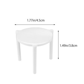 Pizza Small Holder for Box: Pack of 100 Pizza Box Holder Pizza Lid Holder Pizza Box Holder Pizza Box Spacer for Takeaway Pizza Boxed Fixed Pizza Packaging Fixed Tables Stands Table Pizza