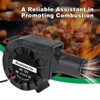 BBQ Blower Fan 12V 97mm x 33mm with 120V –