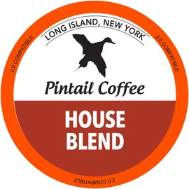 Pintail Coffee - 48 Count House Blend K Cup Coffee Single Serve Coffee Pods, Compatible With Keurig K-Cup Brewers