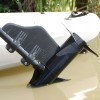 Bullnose Rudder For Trolling Motors 10.5 Inch Black Fits 1.125