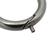 Stainless Steel Split Ring with Clip & Pin 6MM x