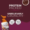 Power Crunch BBQ Cheddar Protein Crisps High Protein Snack 12g