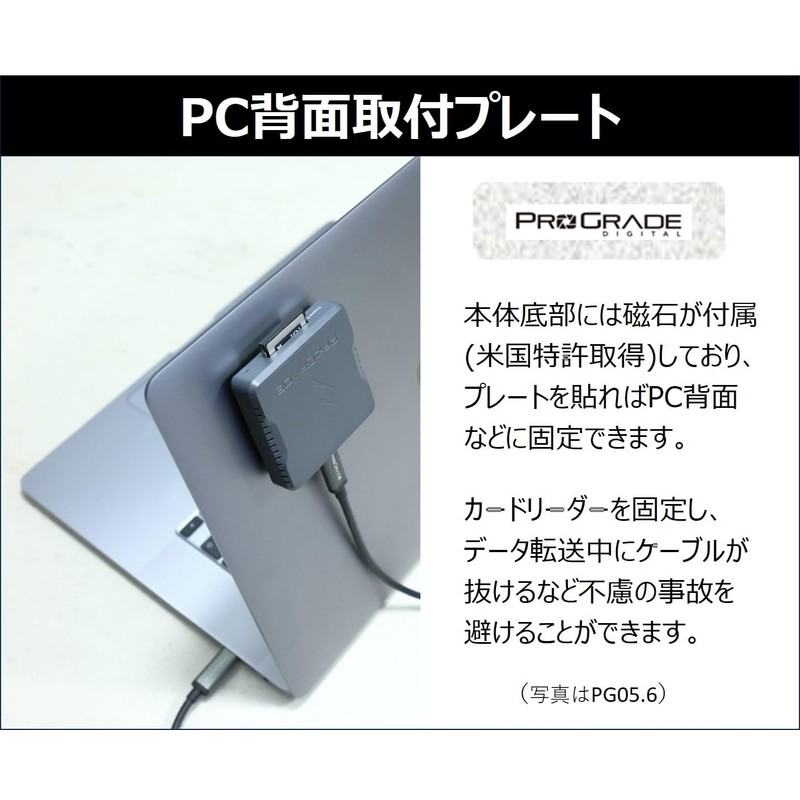 ProGrade Digital [SD/SD] USB3.2Gen2 Double Slot Card Reader (PG08) ProGrade