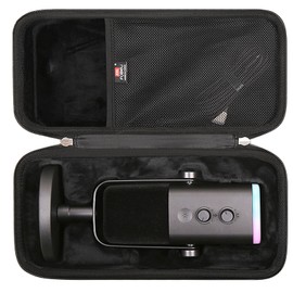 FBLFOBELI Hard Case for Rode NT1-A-MP/for Shure SM7B/for FIFINE XLR/USB AmpliGame AM8 Dynamic Microphone