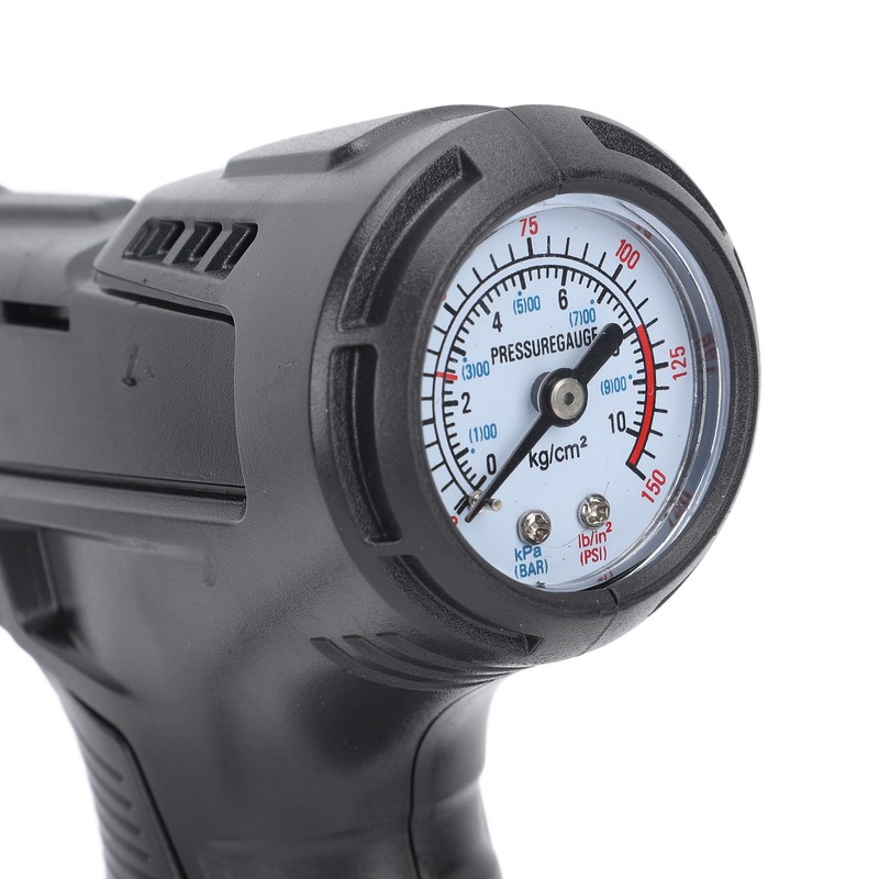 Wired Inflator 360 Degree Rotatable Inflation Pump LED Car Tire