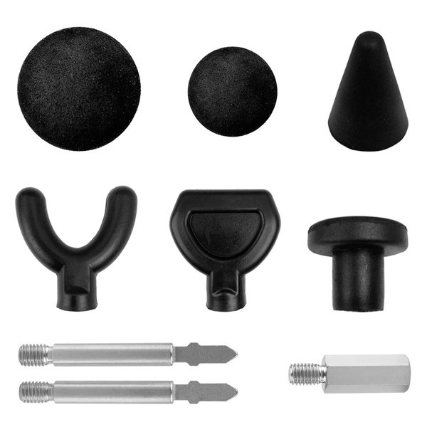 6pcs Jigsaw Massage Adapter Bit Deep Tissue Massager Heads Tips