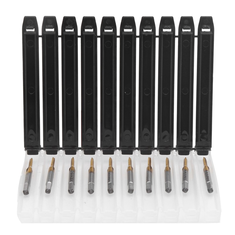 10pcs Coating Thread Tap HSS High Hardness Machine Tapping Thread