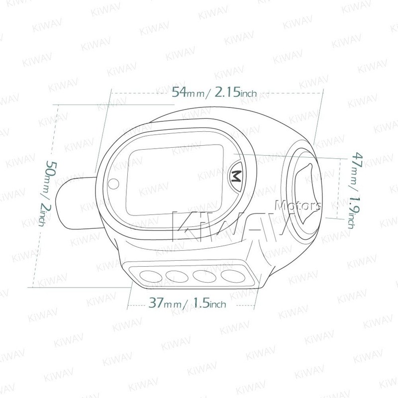 KiWAV performance tool Digital Torque Adapter (1/2'' Drive & includes