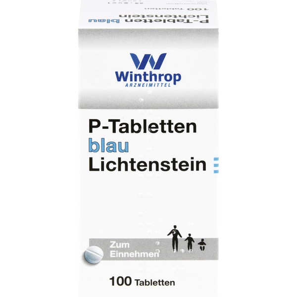 P-Tabletten blau Lichtenstein, 100 St TAB