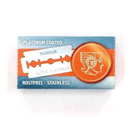 Merkur 100 Merkur Super Platinum double edge razor blades