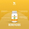 Vitamina C 100 Tabletas 500 Mg Cu, Calidad Premium Sabor