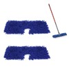 2PCS Mop Head Pad Microfiber Mop Replacement Pad Washable Reusable