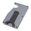 Minimalist Card Holder Aluminum Alloy Auto Ejected Anti Theft Credit