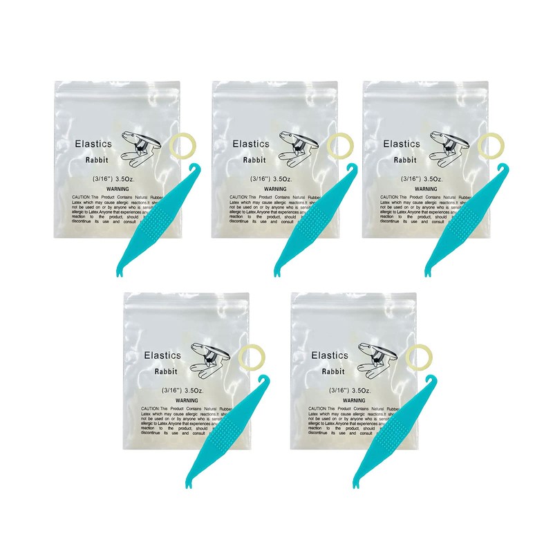 3/16 Inch Orthodontic Elastic Rubber Bands, 500 Pack Medium 3.5