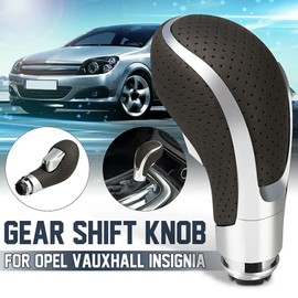 Juttzzei Insignla Car Automatic Gear Knob for Insignla Astra J Meriva Mokka Zafira Tourer Regal Excelle Cruze Koleos Gear Knob Improved Leather Gear Knob Opel Insignia Automatic