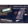 NEMIXRAM 4GB (2X2GB) DDR2 533MHz PC2-4200 200-pin SODIMM Laptop Memory