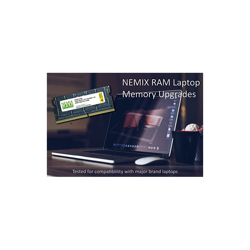 NEMIXRAM 4GB (2X2GB) DDR2 533MHz PC2-4200 200-pin SODIMM Laptop Memory