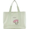 My Melody Sanrio Characters Canvas Divider Tote Bag L Size