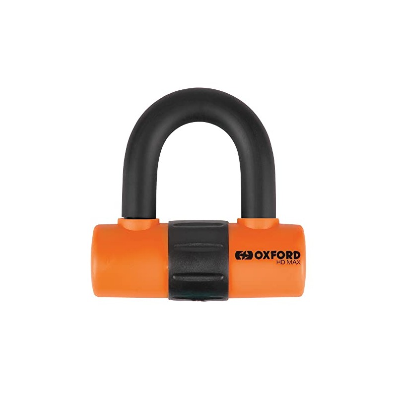 Oxford Motorcycle Security HD Max Brake Disc Lock Orange Sold