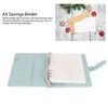 100 Envelopes Challenge Binder Waterproof A5 Money Saving Budget Binder