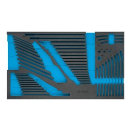 HAZET 2-component soft foam insert – empty – for 163-528/56