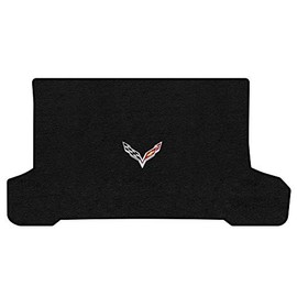 Lloyd Mats Heavy Duty Carpeted Floor Mats for Corvette C7 Convertible/Coupe 2014-2019 (Charcoal, Cargo - Convertible)
