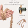 Natural Hemp Rope Jute Rope (3/4 in * 50 ft)