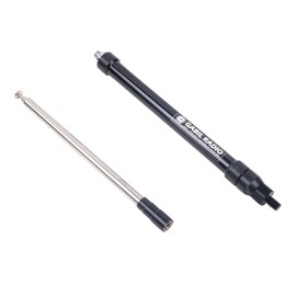 Portable Laser‑Engraved GRA‑7350TC HF Antenna | Telescopic 3.5 MHz to 50 MHz with 3/8‑24 Connector | Lightweight Durable Ham Radio Solution