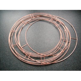 5 X 10" wire wreath rings flowers/grave/memorial craft christmas wreath