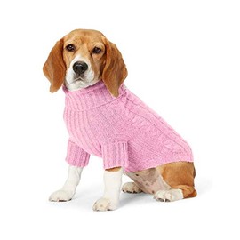 Cashmere Pet Sweater with Sleeves for Small Dogs & Cats - Navy, X-Small