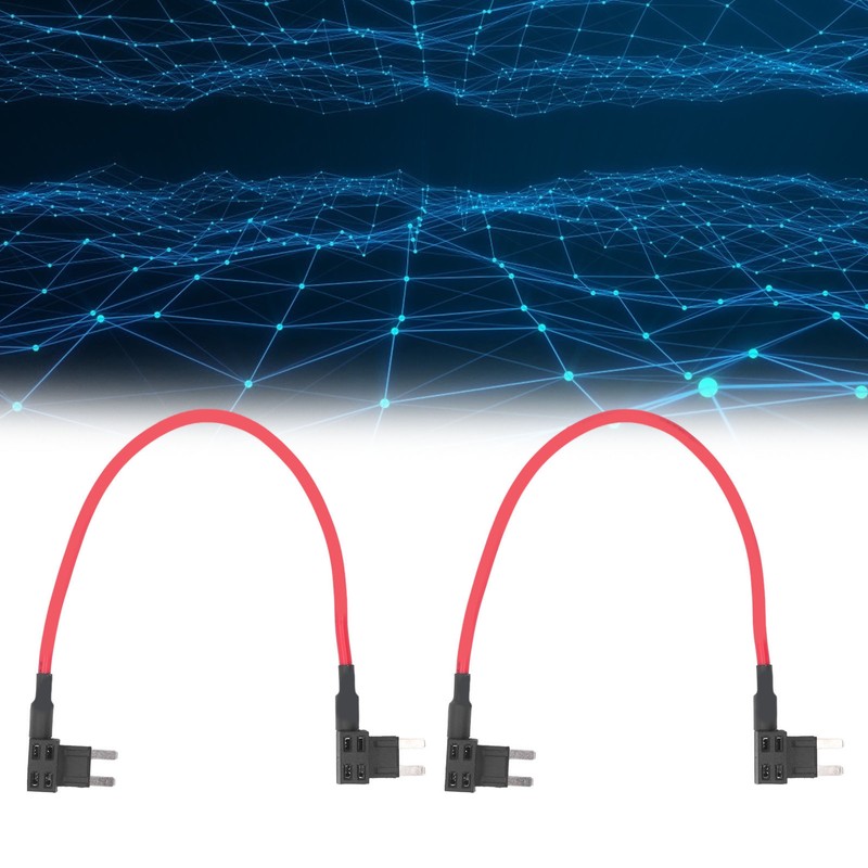 2 Set TIPM Bypass Cable Fuse Adapter Holder 14AWG 20AMP