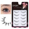 False Eyelashes, Cartoon Type, EMEDA Transparent Axis Handmade, Natural Eyelashes,