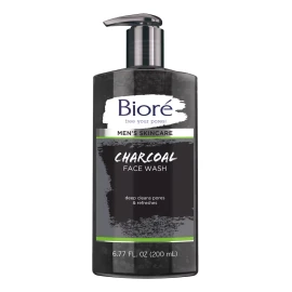 Bioré Mens Deep Pore Charcoal Cleanser, 6.77 Onzas Momento de aplicación Día/Noche Tipo de piel Grasa