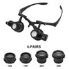 Hands Free Headband Magnifying Glasses Magnifier with Light Jewelers Glasses
