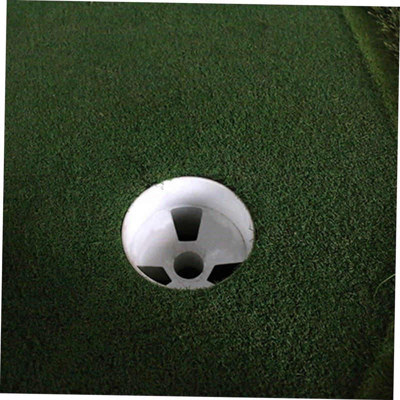 Toddmomy 2pcs Plastic Golf Hole Cup Golf Green Cups Practice