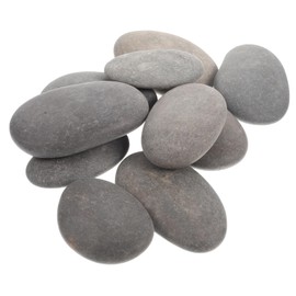 Vaguelly 10pcs Hand-Painted Stones for Boys and Girls Creative Graffiti Rocks for Arts and Crafts Smooth Flat for Painting Activities for Indoor and Outdoor Fun