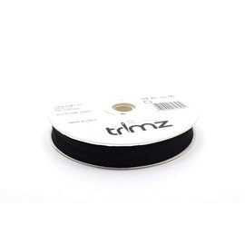 Inastri 14/ 4/ 4 mm Cotton Bias Binding, Black (Black) 21