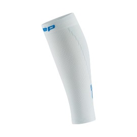 CEP - Calf Support with Compression for Women, Core 5.0 Calf Sleeves, Optimal Blood Circulation and Rapid Regeneration, ice/blue, L