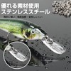 QISHUO Stainless Steel Lures Fishing Split Ring for Jigging Lure