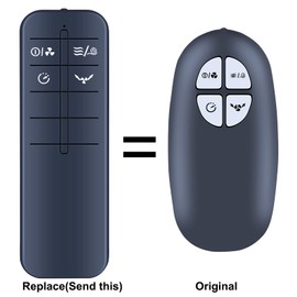 15VX2R03 Replacement Remote Control for Holmes Tower Fan, 4 Button Fan Remote for 191495-000-000 HT38R HT38RB2 HTF3610AR HTF3606AR-BWM HT38R-U