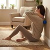 Muscle Massage Ball with Nodding 7.5 cm Hard, Durable, Comfortable