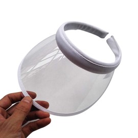 ZAYIUKI Sun Visors UV Protection Hat Cap Sun Cap Sport Transparent Hats Headwear for Womens Men Golf Tennis Cycle