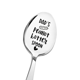 Dad Daddy Birthday Gifts for Father Christmas Retirement Gifts for Step Dad Gift for Dad Peanut Butter Lover Gift for Papa Gifts from Daughter Son I Love Daddy Gifts for Dads Peanut Butter Spoon