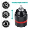 SDS Metal Keyless Chuck Adapter Hexagonal Span Width: 1.5-13 mm,