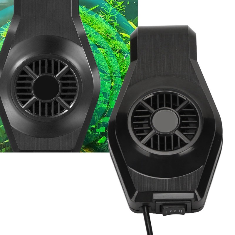 Tnfeeon Aquarium Cooling Fan Aquarium Fan Multifunctional Mute Wall Mounted